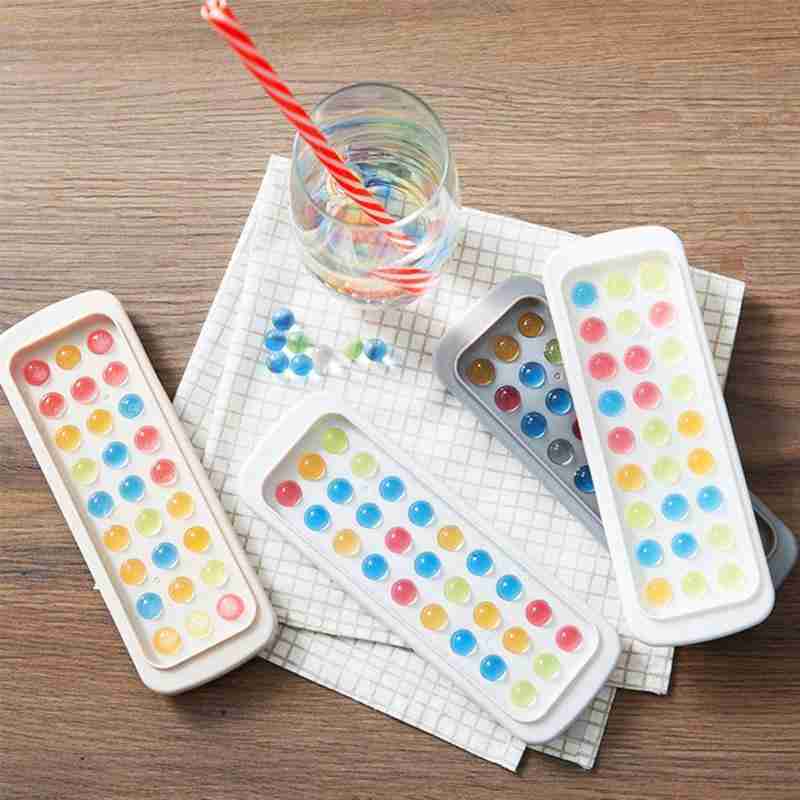 Molde esférico para hacer cubitos de hielo, esférico, esférico, bola pequeña, molde de hielo redondo, buenos moldes, bandeja alta, celosía, para , S1X1, 27