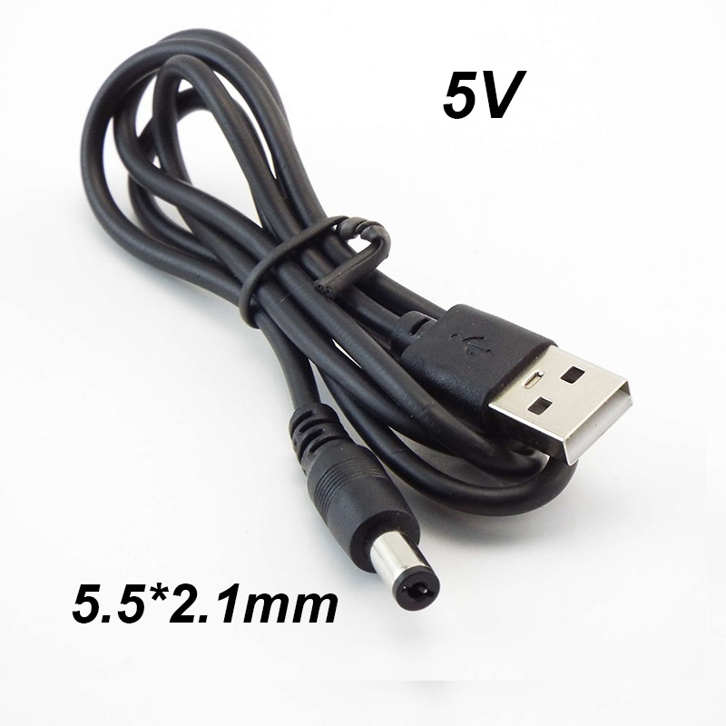 Usb Naar Dc Kabel Universele Usb Naar Dc Jack Oplaadkabel Stekker Connector Adapter Voor Router Mini fan Speaker: 5v cable