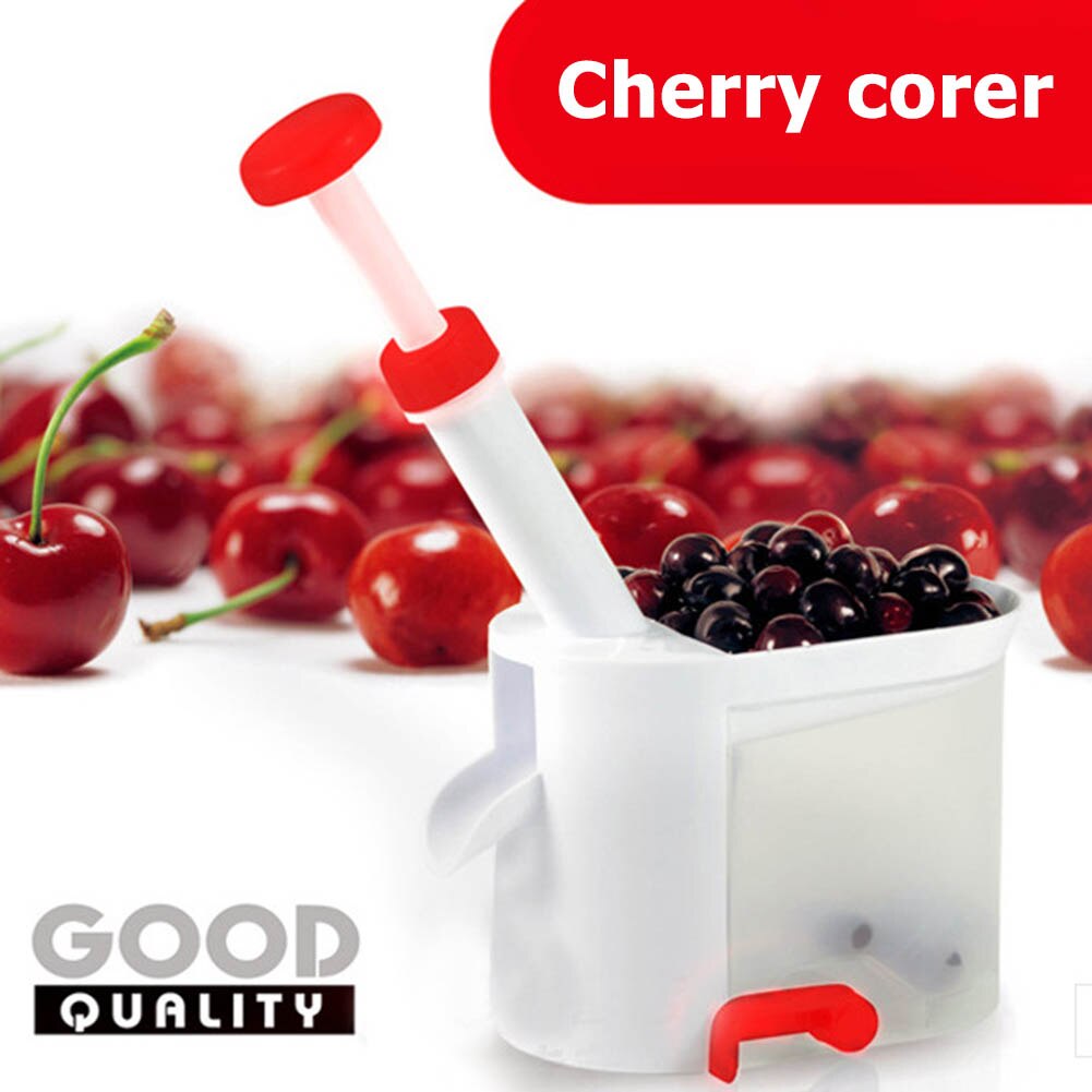 Cherry Pitter Stone Corer Remover Machine Fruit Cherry Olive Core Extractor Remover Portable Kitchen Gadgets Fruit Tool