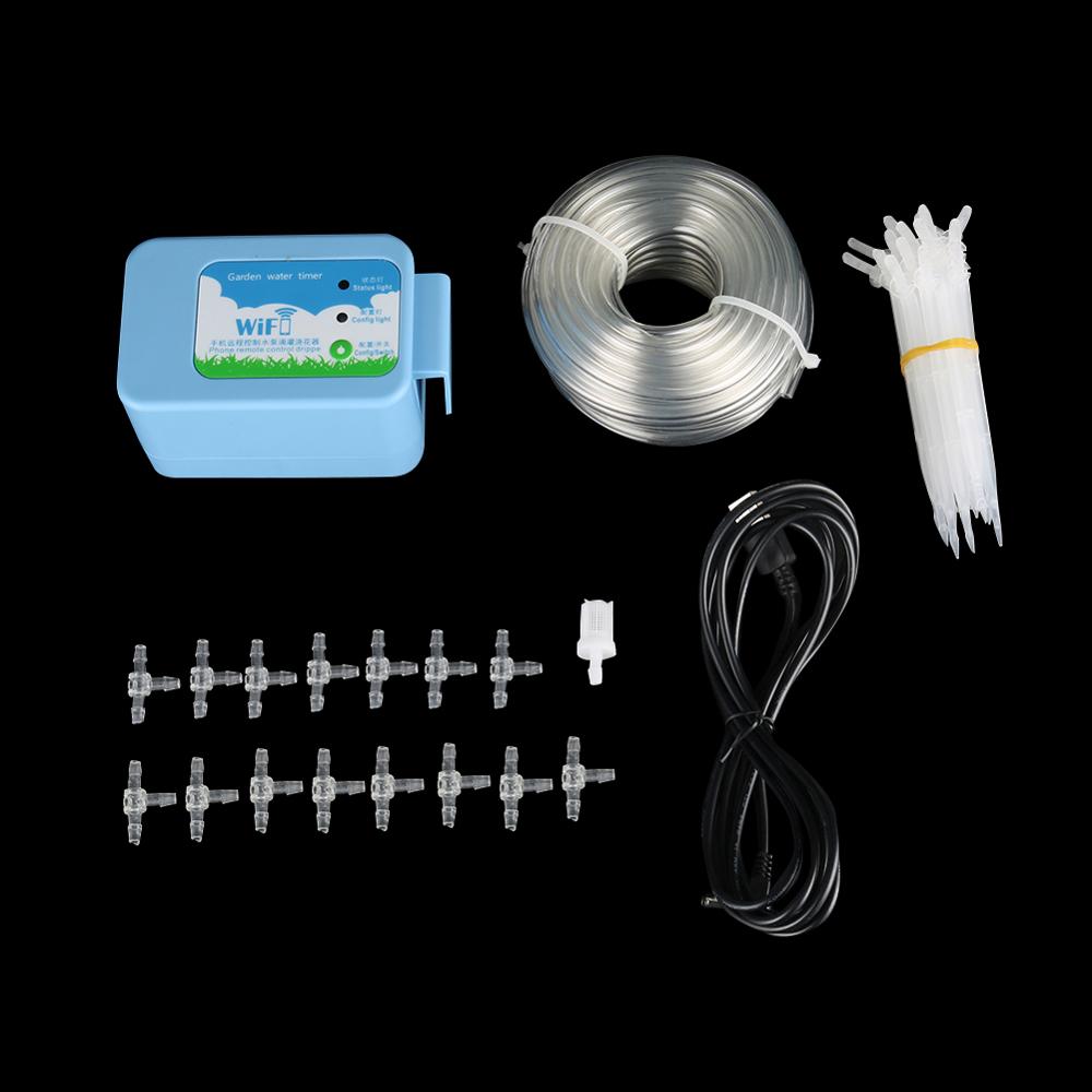 Garden Irrigation System Automatic Phone Remote Control Water Timer Smart Electronic Irrigation Controller WiFi Connection