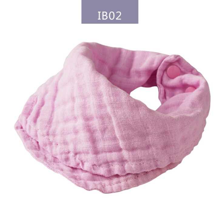 Baby Katoen Mousseline Baby Bib Set Sjaal Bib Spuugdoekjes Handdoek Bandana Bib Set: 2