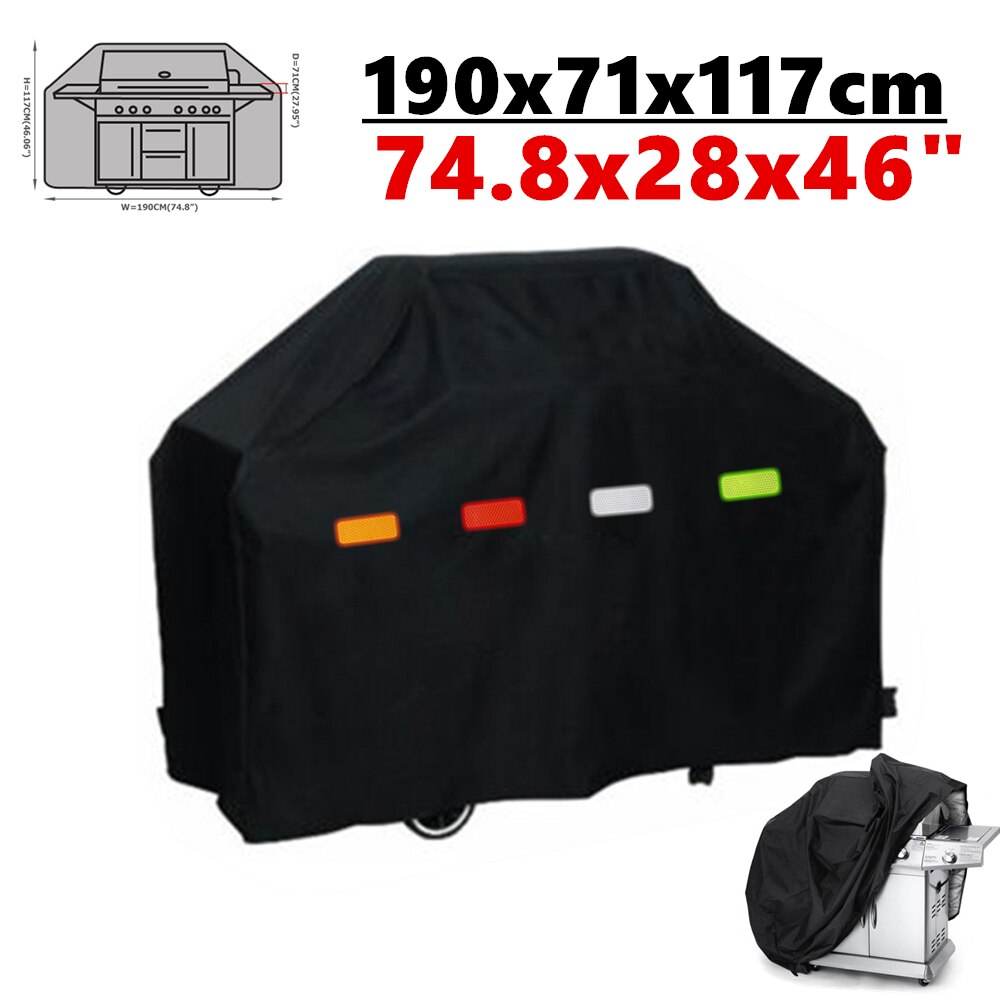74,8 x28x46 zoll 210D Regen Wasser Beweis Staub Anti Sonne BBQ Grill Abdeckung Garten Ich bin Freien Grill Gas Schutz Abdeckungen fallen d40