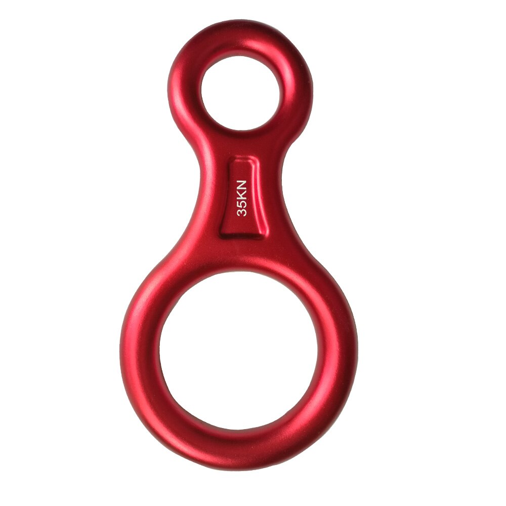 Boneco de montanhismo 35kn, equipamento de escalada para montar, equipamento de resgate, placa de aparelho para montanhamento