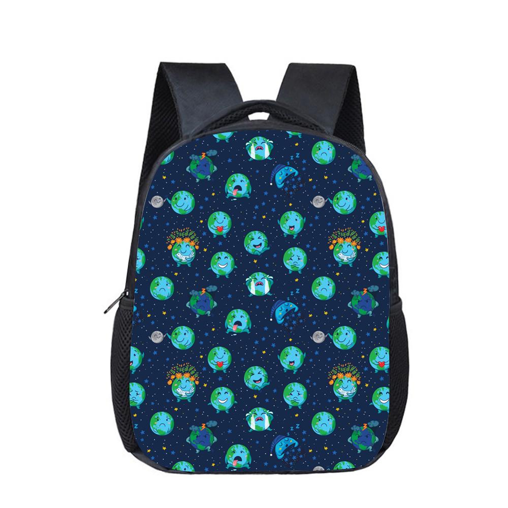 Forudesigns cartoon planeten print schooltassen voor kleine kinderen coole meisjes galaxy rugzakken kleine kinderen jongens boekentas mochila: L5271f