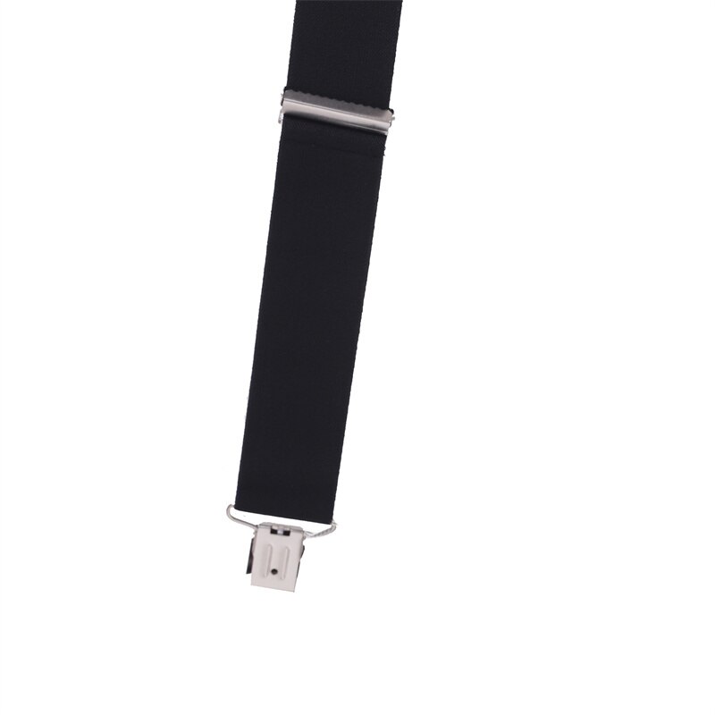 Bretelles longues de 120cm pour hommes, grandes tailles, dos X, pinces solides, largeur de 5cm