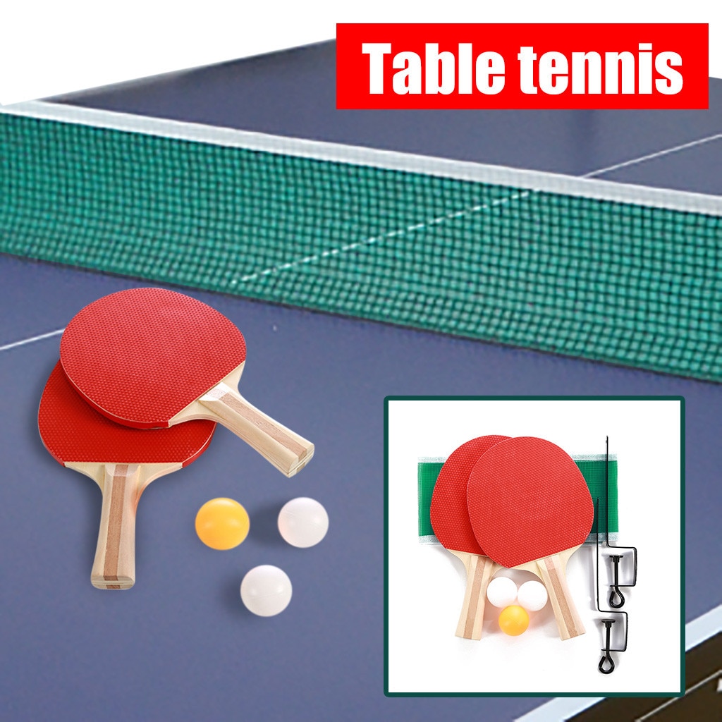 drinnen Spiele Sport Tragbare Tischtennis Netz Halterung Klingeln-Pong Paddel Bausatz einstellen Netz Halterung Klingeln-Pong Paddel Bausatz einstellen #40: Ursprünglich Titel