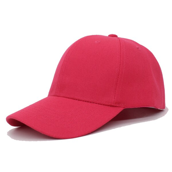 Youbome kvinner baseball caps merke herre snapback hatter caps for menn solid casquette ben hanne gorras fit trucker dad cap lue: Rød