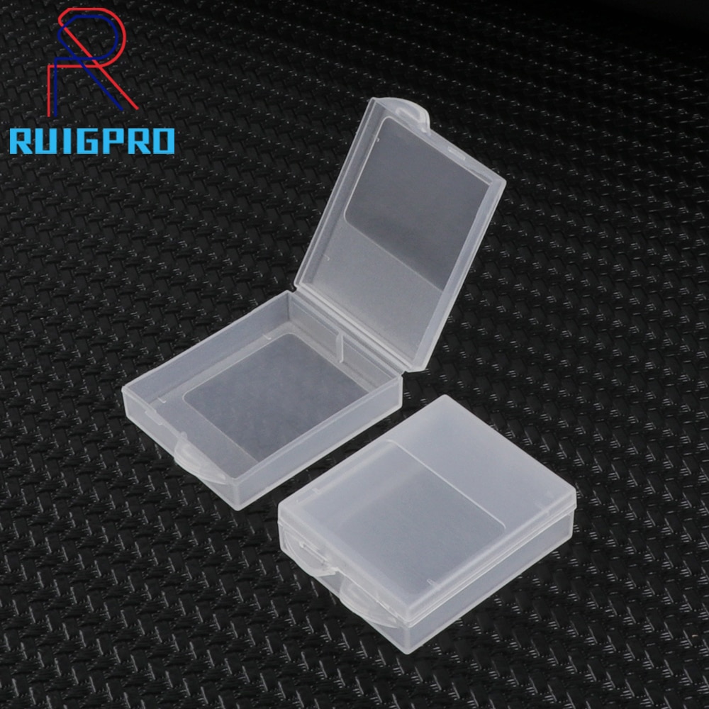 2Pcs Go Pro Batterij Protective Storage Box Case Voor Gopro Hero 8 7 6 5 4 Sessie Xiaomi Yi mijia Eken Camera Accessoires Tas