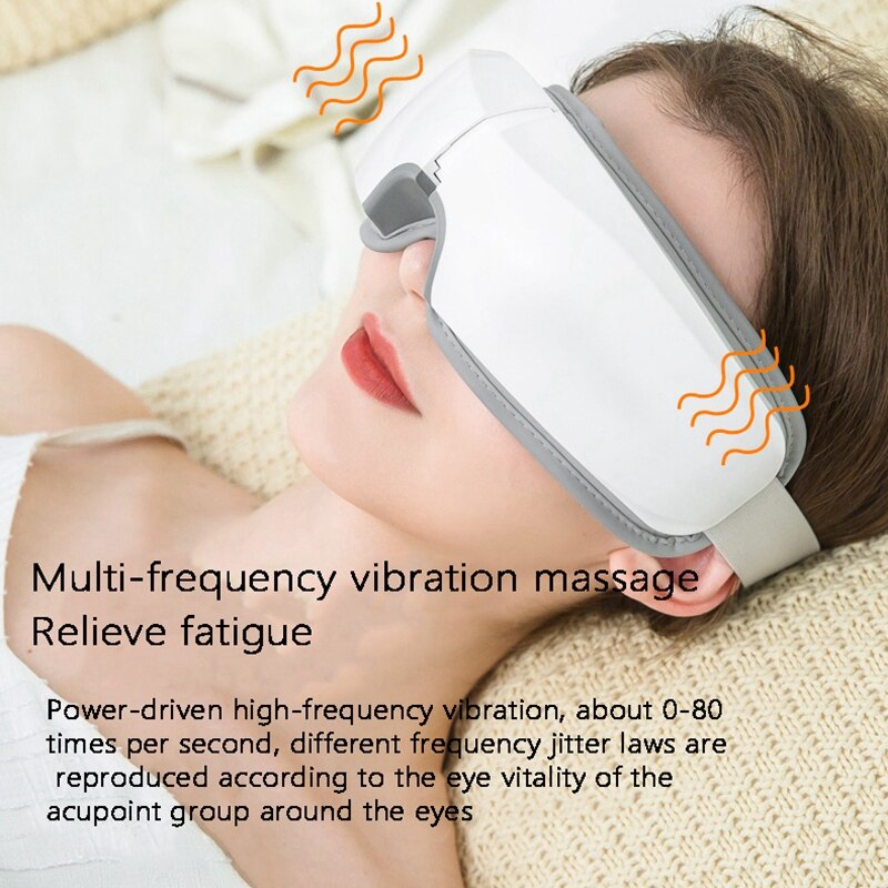 4D Eye Massager Smart Vibration Eye Care Device Bluetooth Eye Massage Relieve Fatigue Eyes Bags And Wrinkles