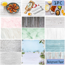 54*84cm fondo de fotografía de estudio accesorios de foto tablero de madera foto joyería uso de alimentos fondo de papel fotográfico