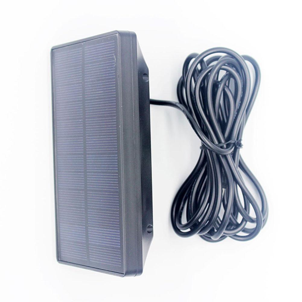 HiMISS Zonnepaneel Trail Camera Batterij Zonnepaneel Oplader Externe Power voor Trail Camera 9V 1800mAH Batterij Solar panel