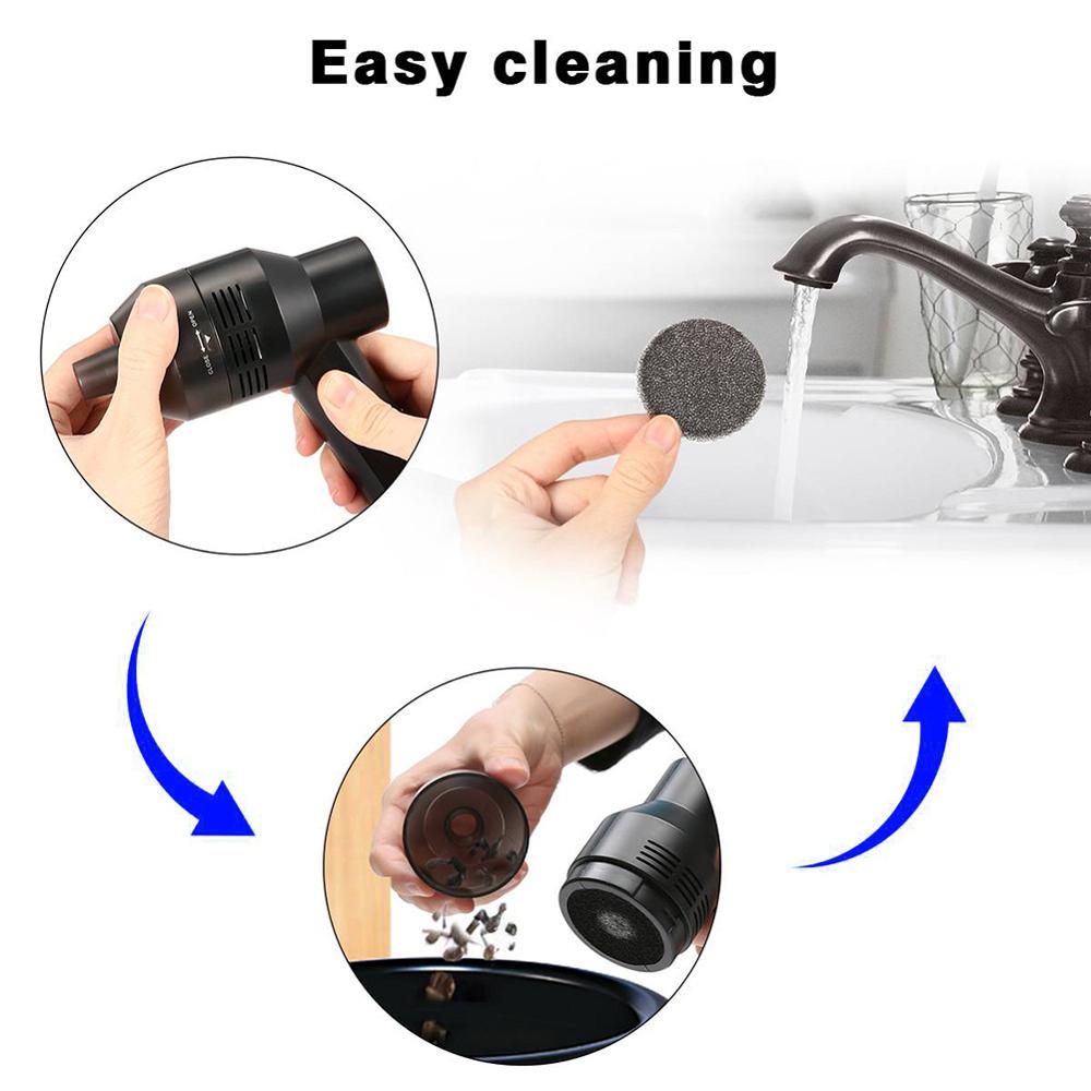 USB Keyboard Vacuum Cleaner Cordless Computer Cleaners Rechargeable with Cleaning Gel Auto For Car Laptop PC Piano Pet Dust