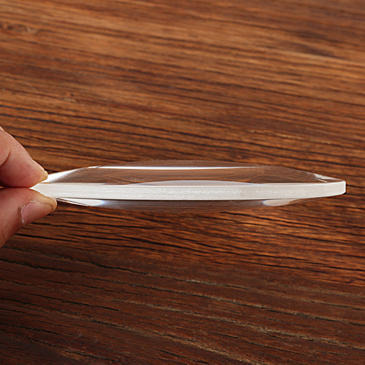 Optical Glass Lens Convex Lens 30-127Mm 10X Magnifying Lens Projector Industrial Experiment Science and Education Instrument