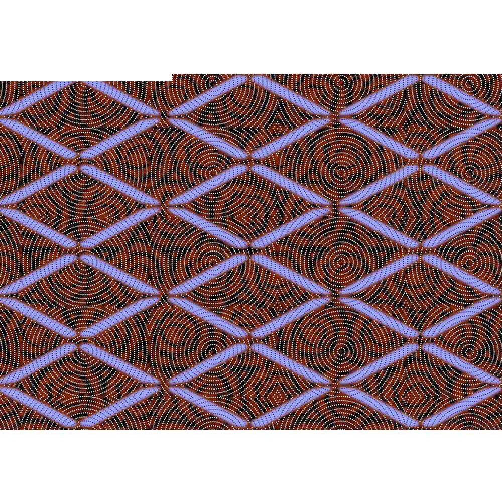 African Ankara Print Fabric Cotton Dashiki Batik for DIY for Apparel and Home Decor Projects AFRICA NO.1