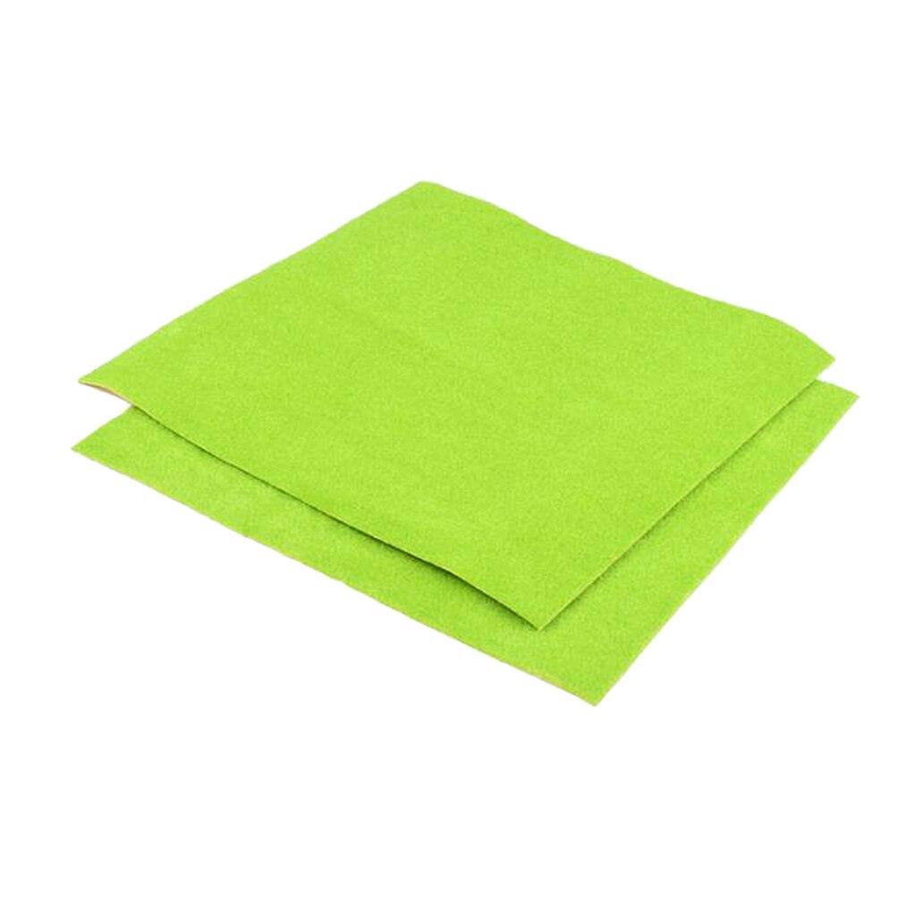 MagiDeal 5Pcs Micro Artificial Turf Grass Lawn Grassland Model Miniature for DIY Layout Model Building Sand Landscape Scenery