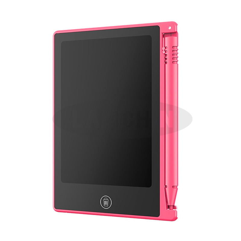 8.5 inch Writing Drawing Tablet LCD Writing Tablet Digital Erasable Drawing Tablet/Pad/Board For Kids Electronic Graphics Tablet: Red 4.5 inch