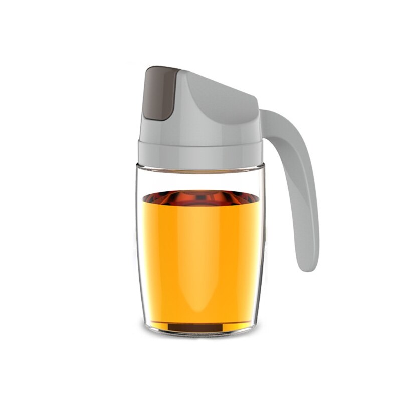 Auto Flip Olive Oil Dispenser Bottle 300ml-630ml Leakproof Condiment Container With Automatic Cap and Stopper Non-Drip for H051: Y-300