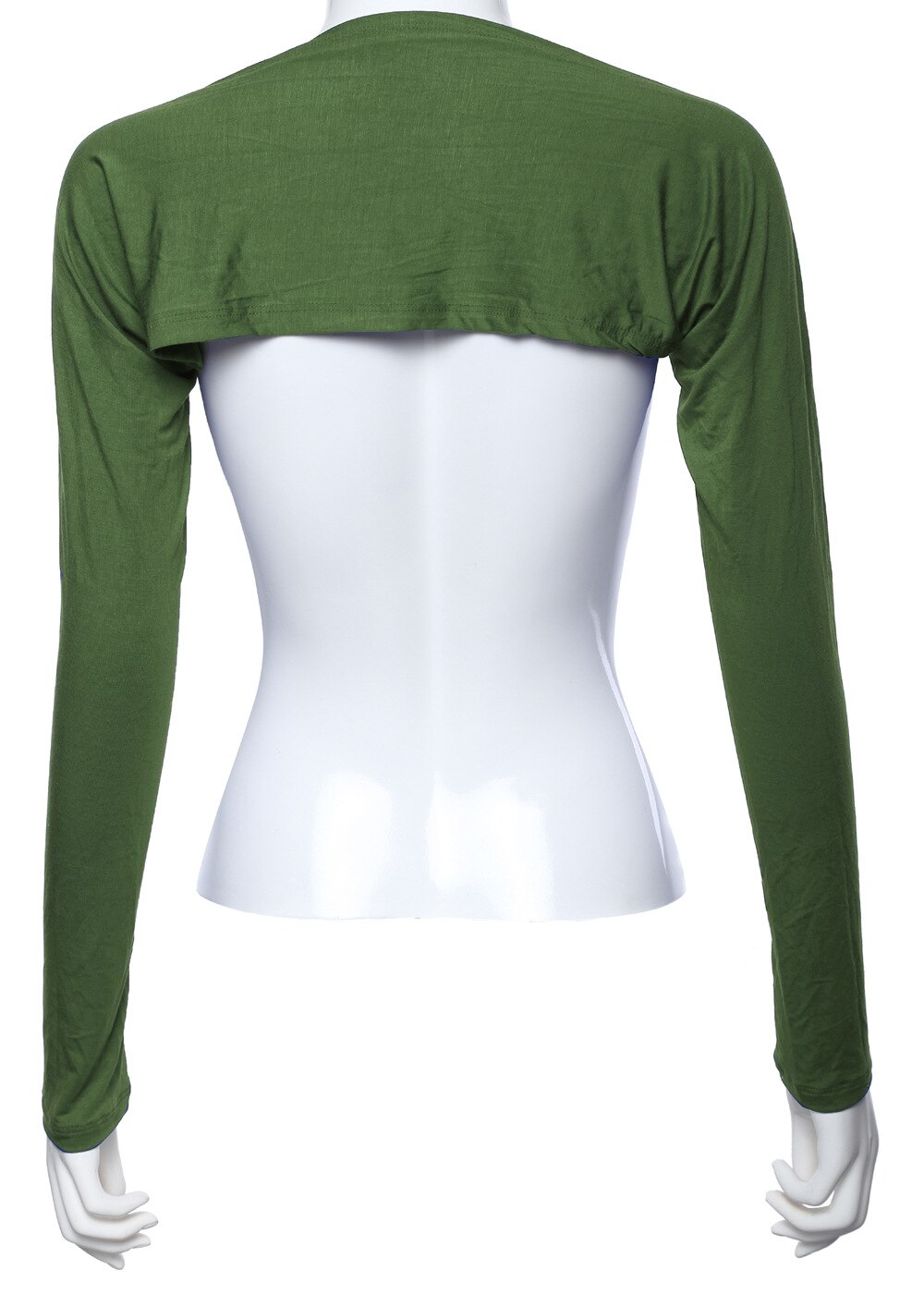 Femmes Hijab musulman Armer manches couverture haussement d'épaules boléro Hayaa Armer plus Oversleeves Stretch Protection turquie eau manches aléatoire: army green