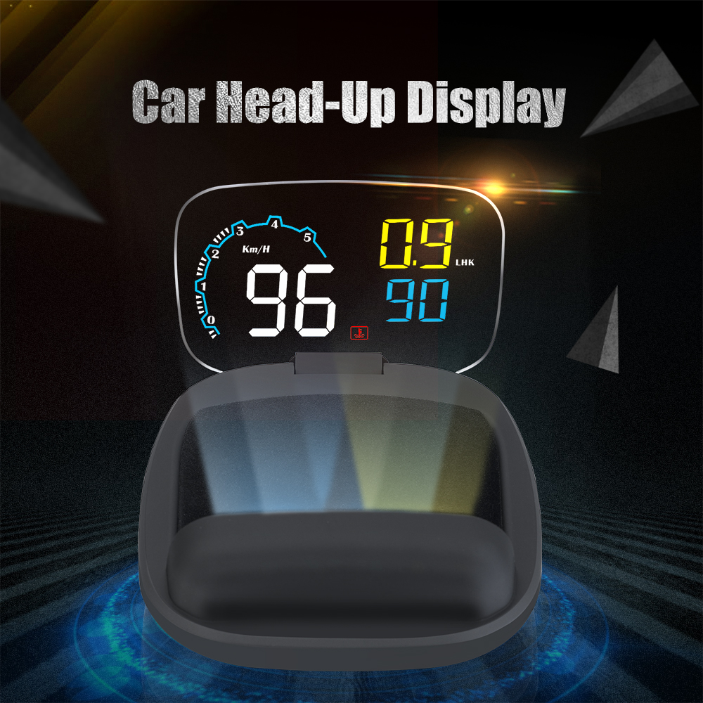 Hud head up display c600 carro eletrônico velocímetro obd 2 obd2 hud carro display de velocidade do carro projetor digital on-board computador