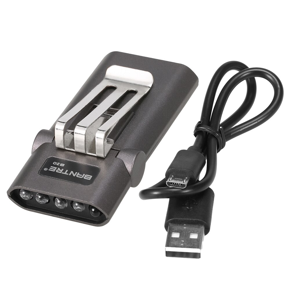 Led hoofdlamp, hoedlamp, oplaadbare koplamp, handsfree clip, petlamp, fietsen, vissen, wandelen, kamperen, repareren, zaklamp