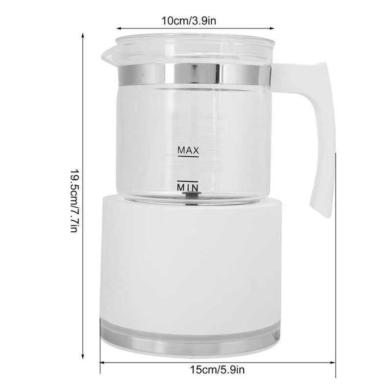 Automatic Cold and Milk Foam Machine Detachable Milk Frother for Making Latte Foam Maker Milk Warmer EU 220V 600W