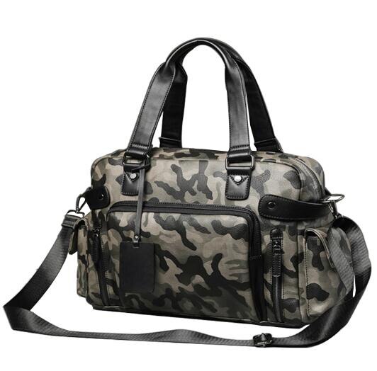 Top pu leren sporttas, crossbody tas, reistas voor heren, messenger handtas, fitness tassen, laptoptas, aktetas voor heren: Default Title