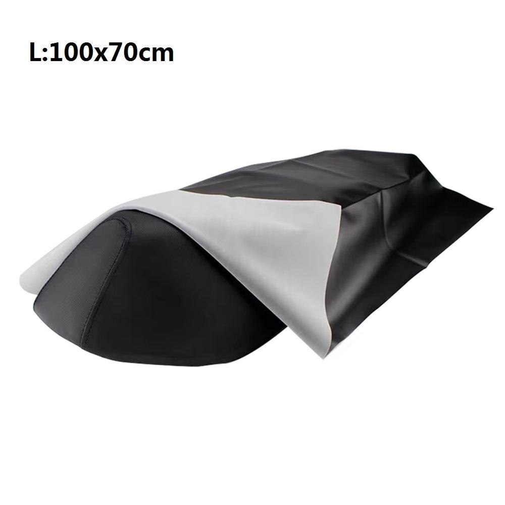 Sml Motorfiets Seat Cover Leather Seat Protector Slijtvaste Waterdicht Cover Voor Motorfiets Scooter Elektrische Voertuig: L