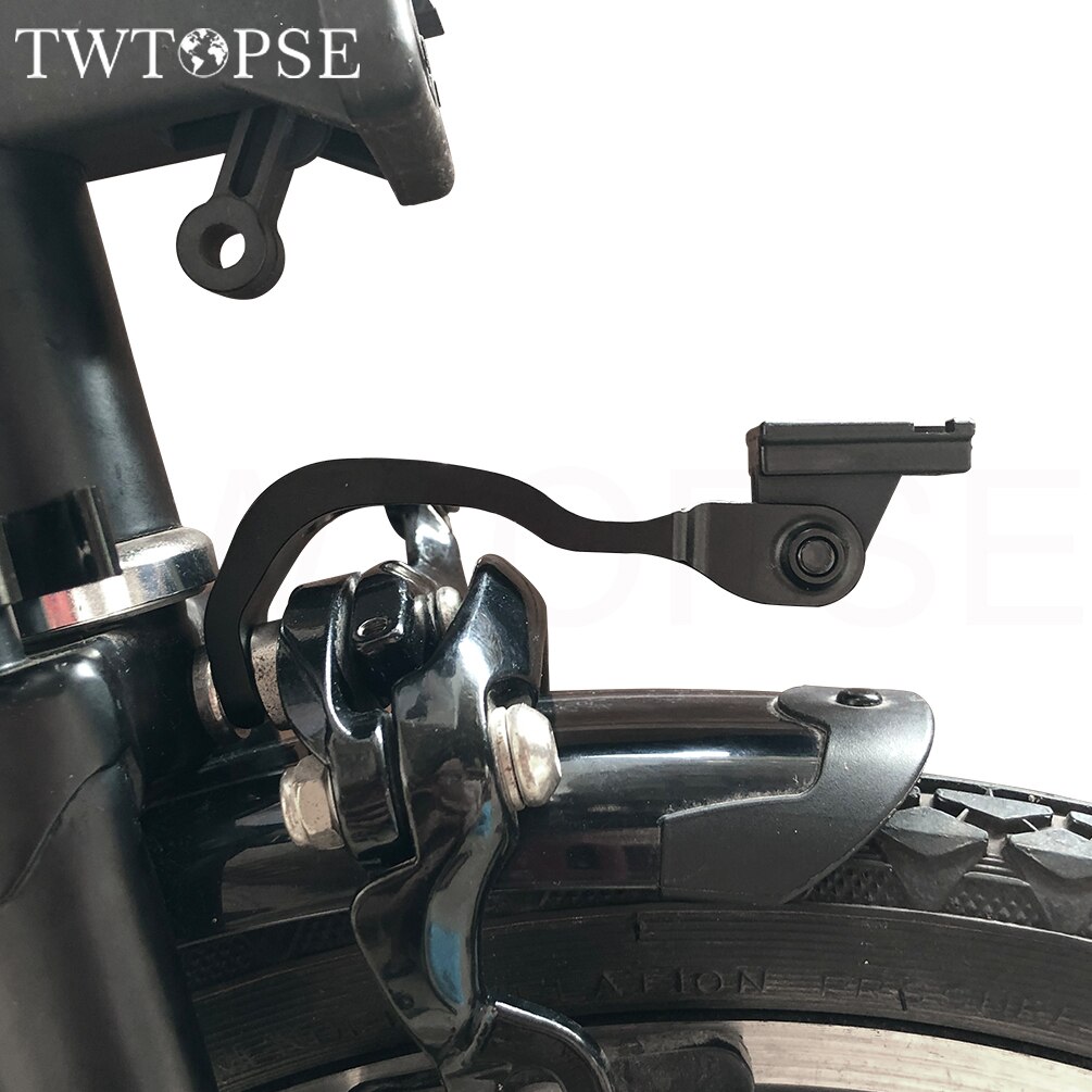 TWTOPSE-Soporte de luz CATEYE para bicicleta, montaje para bicicleta plegable Brompton 3, sixth Pikes Fit CATEYE VOLT200 300 400 800 AMPP400 500 800