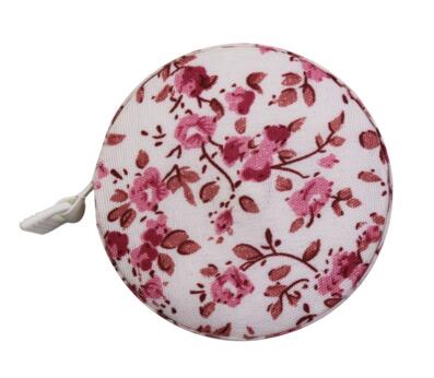 1.5m/60in Retractable Soft Flat Measuring Ruler Sewing Tailor Tape Measure Fabric Covered Sewing Tools: No7