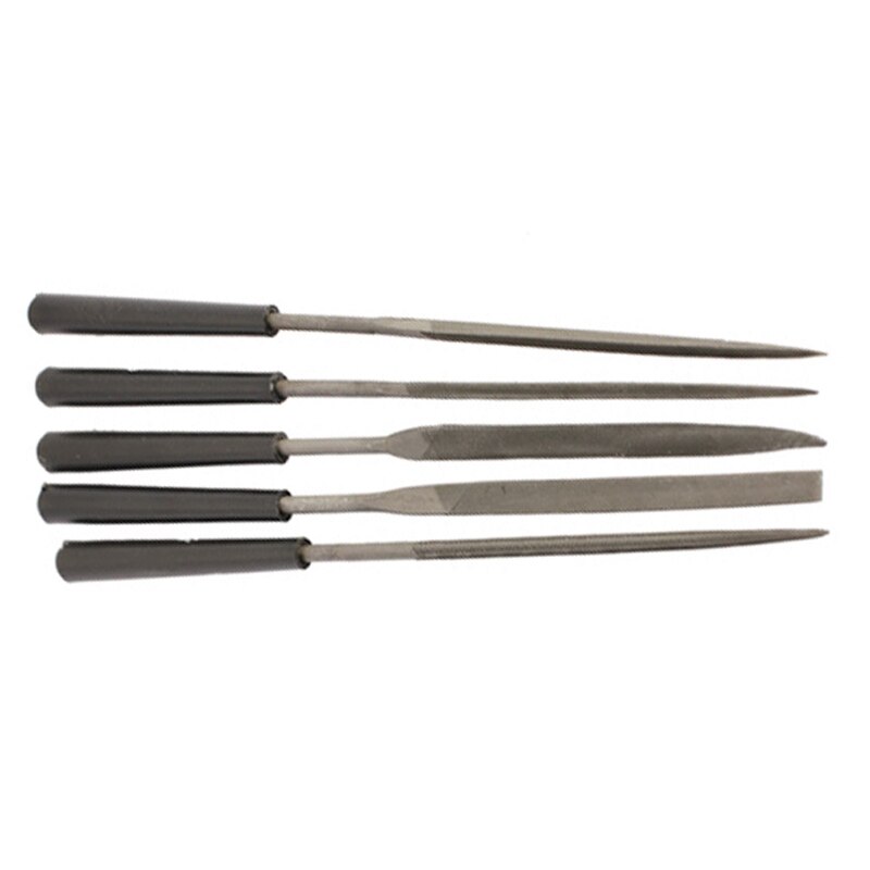 5 stuks 3*140mm naaldvijlen sets metalen vijl handvijl voor houtsnijwerk skd 88