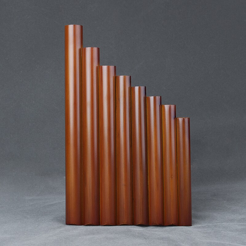 Natural Bamboo Flute Folk Musical Instrument Panflute Wind Instrument Panpipes Flauta Handmade 8pipes Pan flute