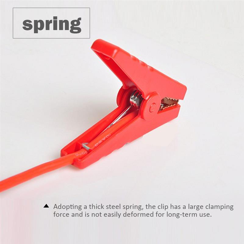 12V Car Jump Starter Battery Trucks Power Bank Emergency Lead Cable Clamps Clip Anti-recoil Car Jump Starter Cable for Car