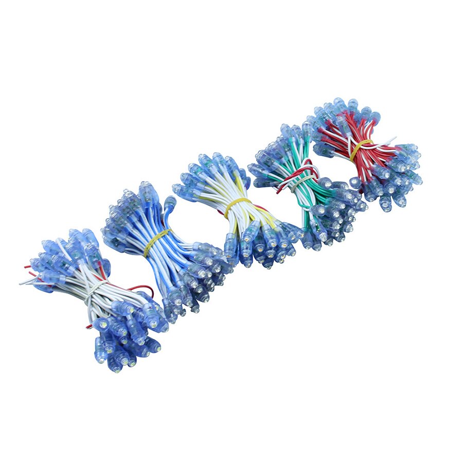 100pcs 9mm Advertising Channel Letter Led Pixel Module DC5V IP65 waterproof Word Light Led Backlight for letter sign advertising