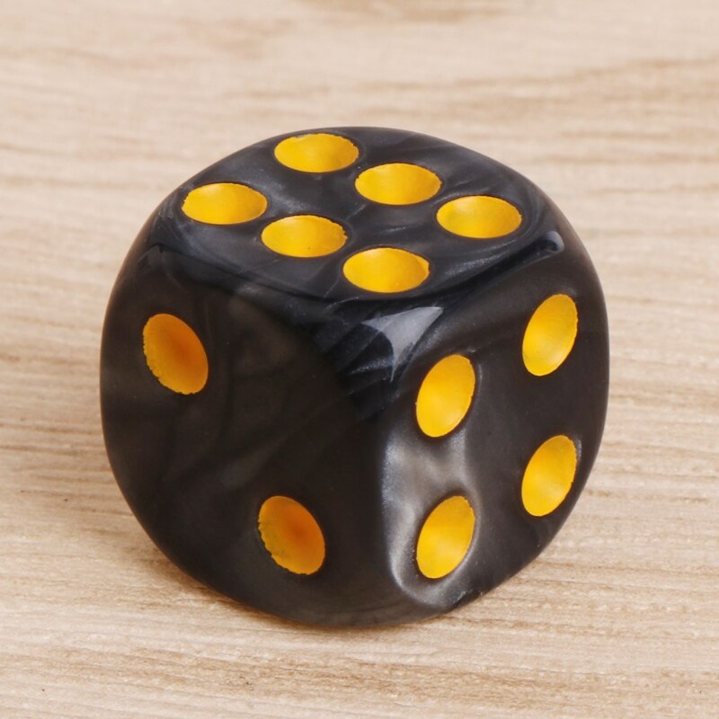 10 teile/satz Acryl Polyhedral Würfel Für TRPG Bord Spiel
