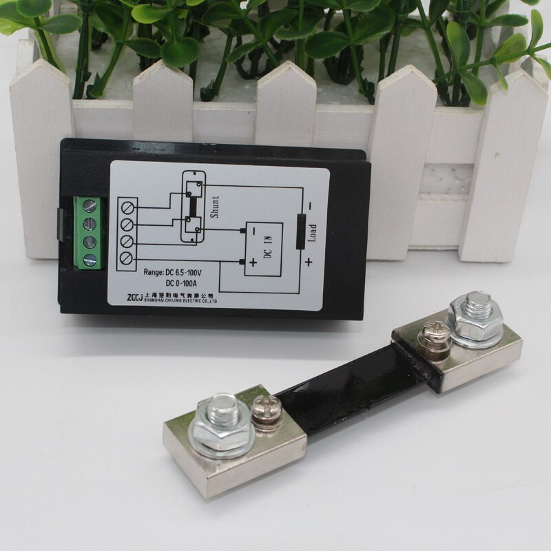 0 to100 a DC LCD display DC multifunction meter Wh , kWh ,ampere ,voltage,power,Energy meter, DC multifunction panel meter