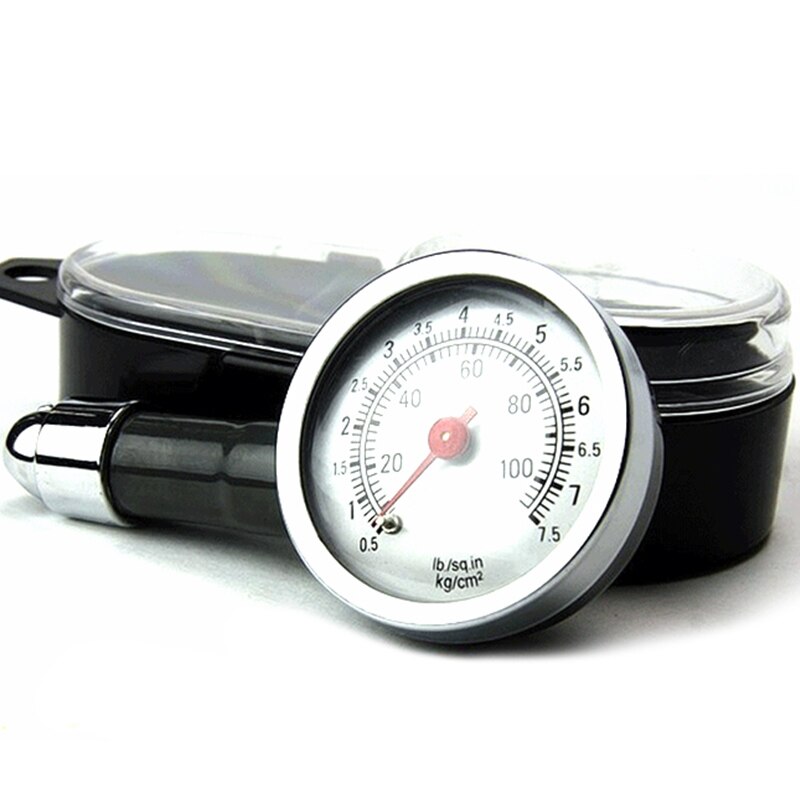 Hoge Precisie Auto Bandenspanningsmeter Manometer Mini Wijzerplaat Auto Luchtdruk Meter Tester Auto Diagnostische Reparatie Tool