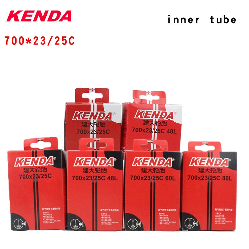 Kenda Road Fiets Binnenband 700C 700*23 25C Uitgebreide Amerikaanse Ventiel Franse Valve Fietsband Accessoires