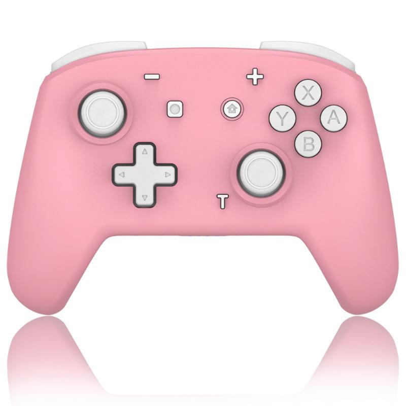 Draadloze Schakelaar Pro Controller Voor Nintendo Schakelaar, Schakelaar Joystick Controller Remote Pro Controller Ondersteunt Gyro As: pink