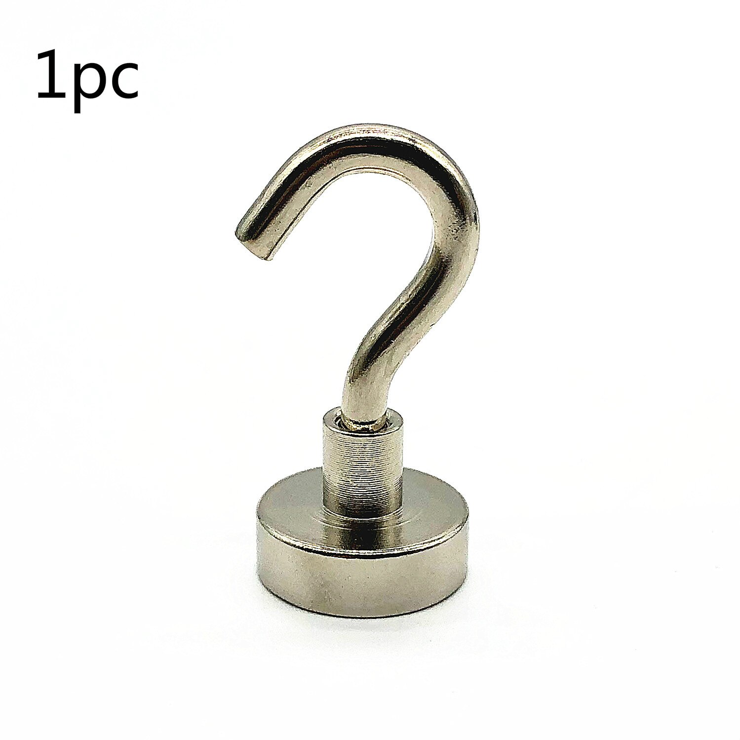 Ptsnet super sterk neodym magnet magnetisk krok henger nøkkel frakk kopp henger henger for hjemmelagring 16mm diameter 5kg strøm: 1pc