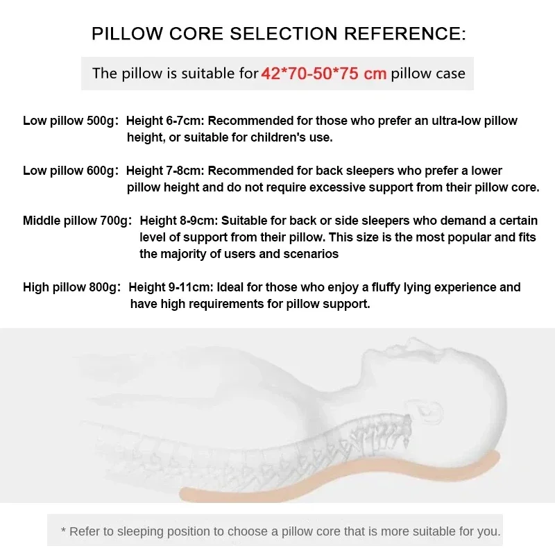 Hotel collection pillow – high-quality pillow for sleeping – supportive and comfortable, medium-firm, hypoallergenic