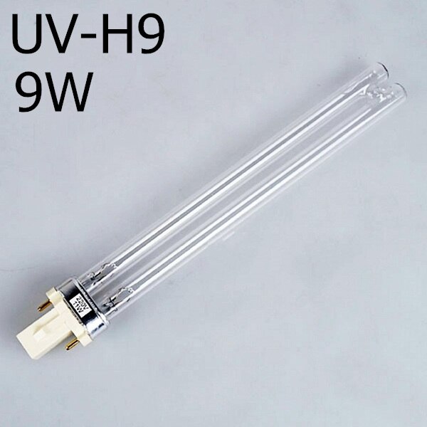 JEBO UV Sterilizer Light Replace Tube Watts 2-pin G23 Base Linear Twin Tube UV-C Germicidal Ultraviolet Light Bulb UV-H5-H36 36W: 9W