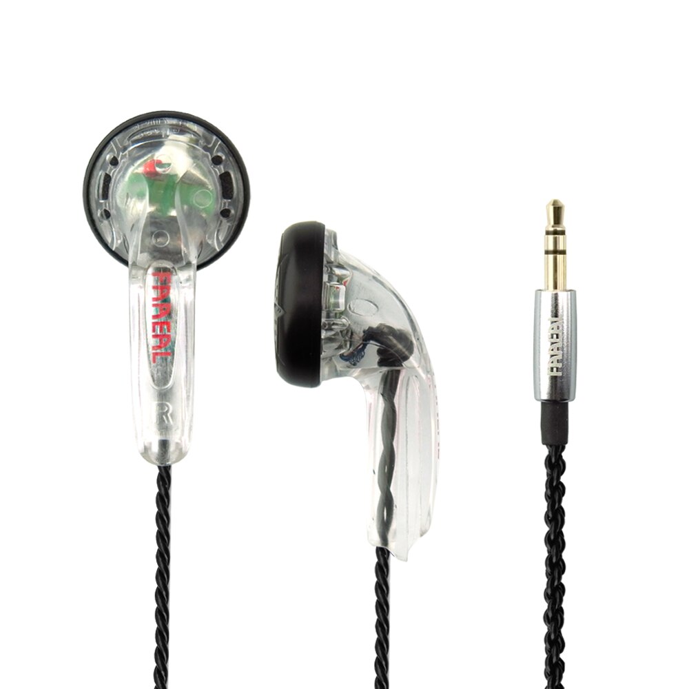 FAAEAL Snow-lotus 1.0 HiFi Earphone 64 Ohm DIY Earbuds Nice Female Vocal Music Earphones DJ Earphones DIY MX500 For Smartphones