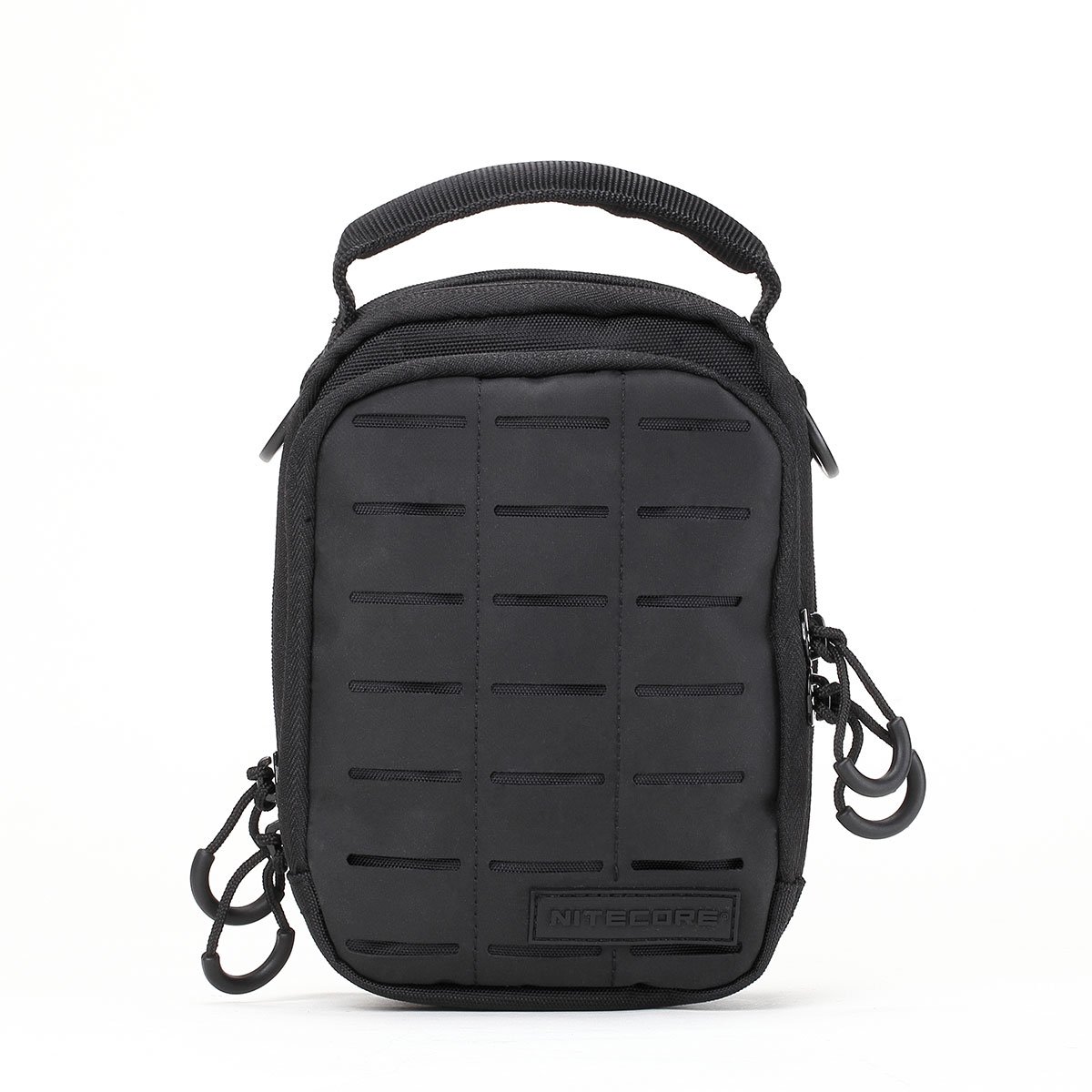 Nitecore ferramentas multifunktionella dagliga paketpaket utomhus reseverktyg nup 10 nup 20 ndp 10 ndp 20 handväska: Nup 10 svart