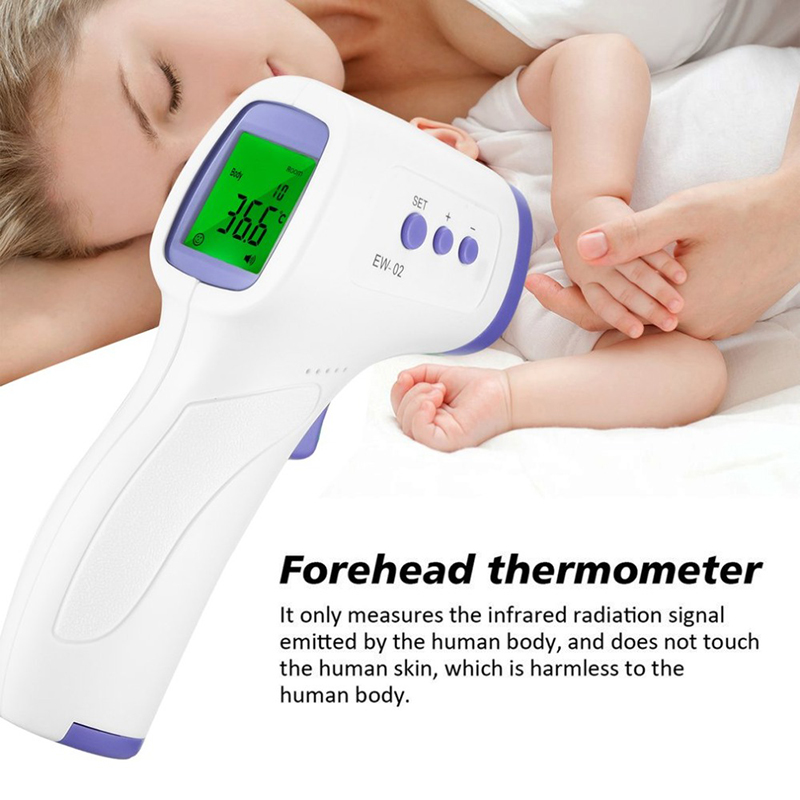 Digitales Stirn Thermometer Schnell wärme messgerät berührungs verliert Infrarot-Thermometer für Höhle menschlichen Körper