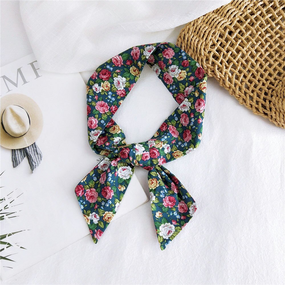 été concepteur longue maigre Cheveux ruban bandes écharpe pour bords sac à main accessoires écharpes pour femmes Foulard Cheveux: 16