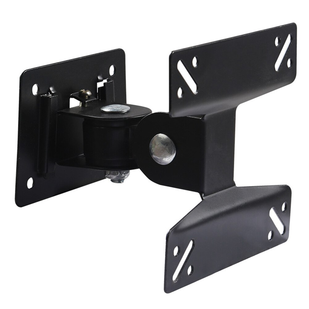 Swivel 14 to 24 Flat Panel TV Monitor LCD Wall Mount Bracket 180 Adjustable Angle
