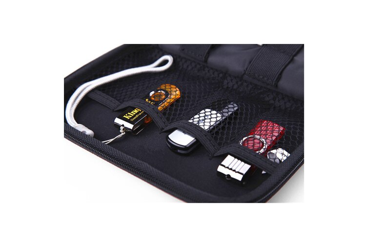 Guanhe Zipper Case Bag Protector Voor 2.5 &quot;Harde Schijf Paspoort Ultra /Slim / Enterprise Hard Case Tas voor Western Digital Wd