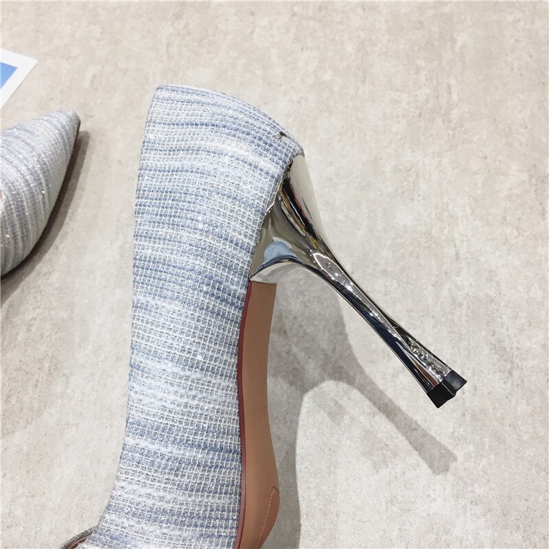 Morazora Mode Hoge Hakken Schoenen Eenvoudige Puntige Teen Stiletto Hakken Dames Partij Schoenen Ondiepe Zomer Vrouwen Pompen