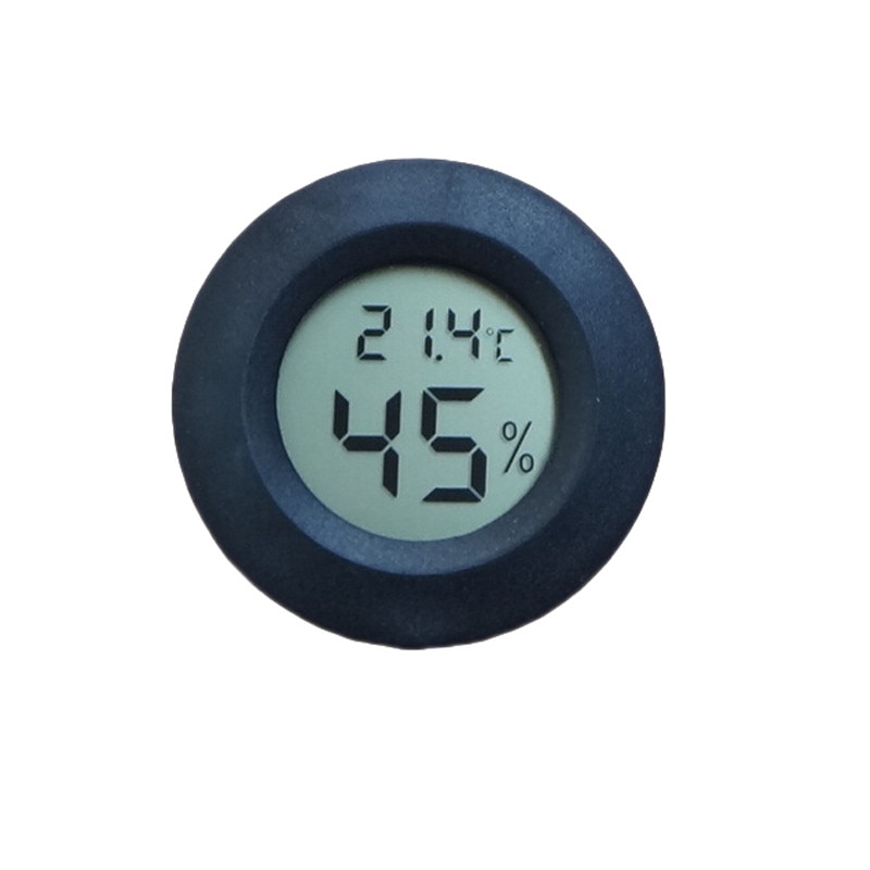 Multifunctionele Lcd Digitale Thermometer Hygrometer Temperatuurmeter Vochtigheidsmeter Digitale Klok Muur Waarde Display 11.23