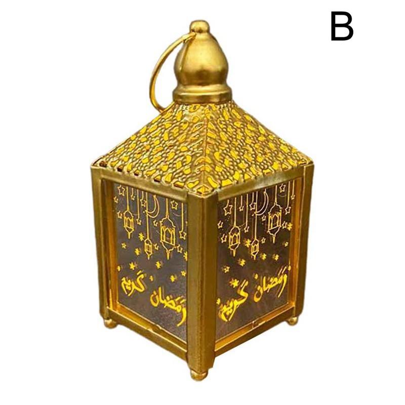 Nylig eid mubarak ramadan lampe ledet dekorasjon muslimsk festival festbelysning diy nattlys palasslys nattlys hjemmeinnredning: måke s